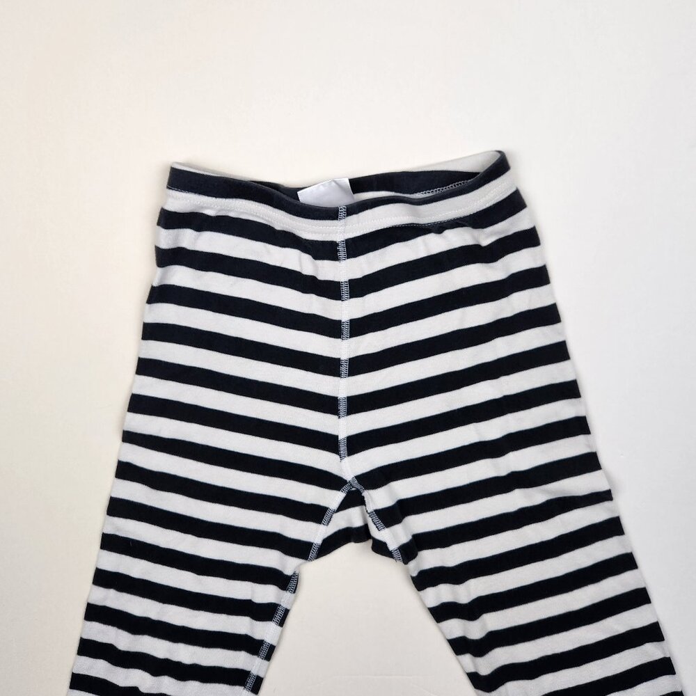 Hanna Andersson Disney Blue White Striped Pajama Pants sz US 10 140cm - Picture 3 of 7